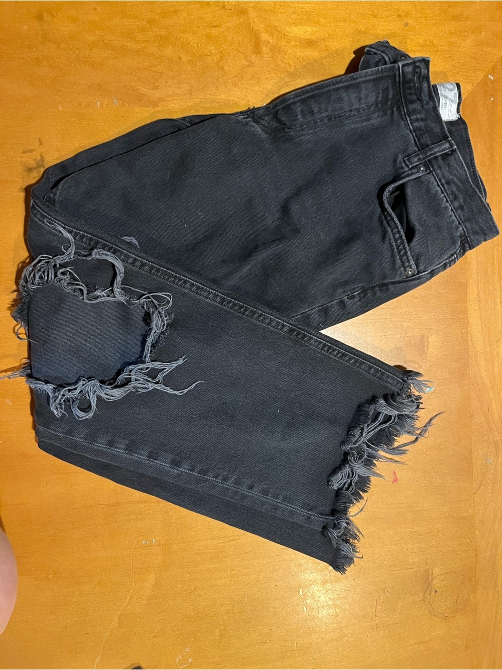 Free People We The Free "Maggie" Mid-Rise Straight-Leg Jeans